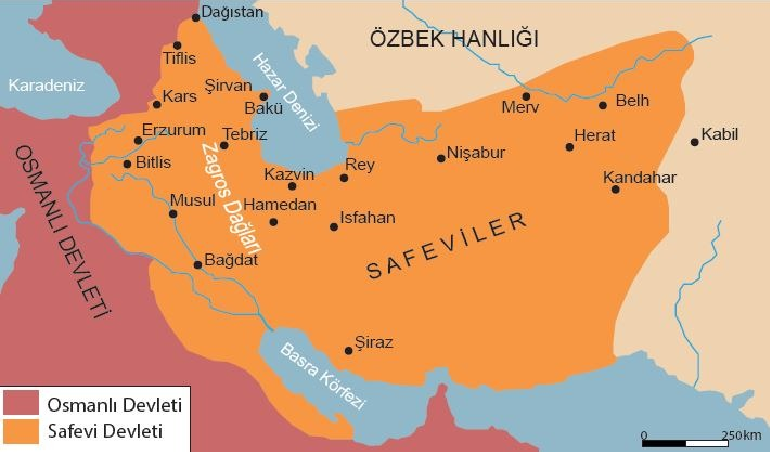 18 yuzyilda osmanli iran iliskileri tarih dersi